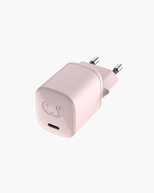Accessoires téléphonie mini chargeur secteur USB-C FRESH N REBEL 20W PD Rose infinytech Réunion 01