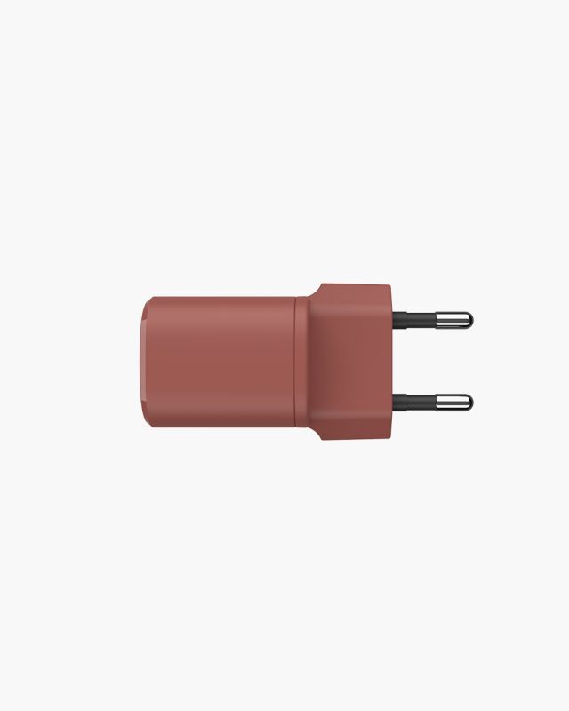 Accessoires téléphonie mini chargeur secteur USB-C FRESH N REBEL 20W PD Rouge infinytech Réunion 03