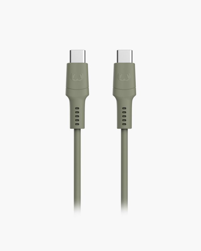 Accessoires téléphonie chargeur secteur USB-C FRESH N REBEL 45W PD avec câble Vert infinytech Réunion 04