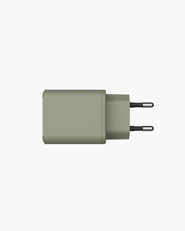 Accessoires téléphonie chargeur secteur USB-C FRESH N REBEL 45W PD avec câble Vert infinytech Réunion 03