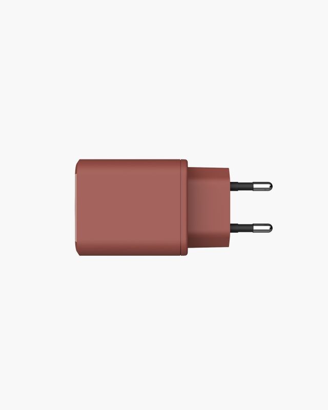 Accessoires téléphonie chargeur secteur USB-C FRESH N REBEL 45W PD avec câble Rouge infinytech Réunion 03