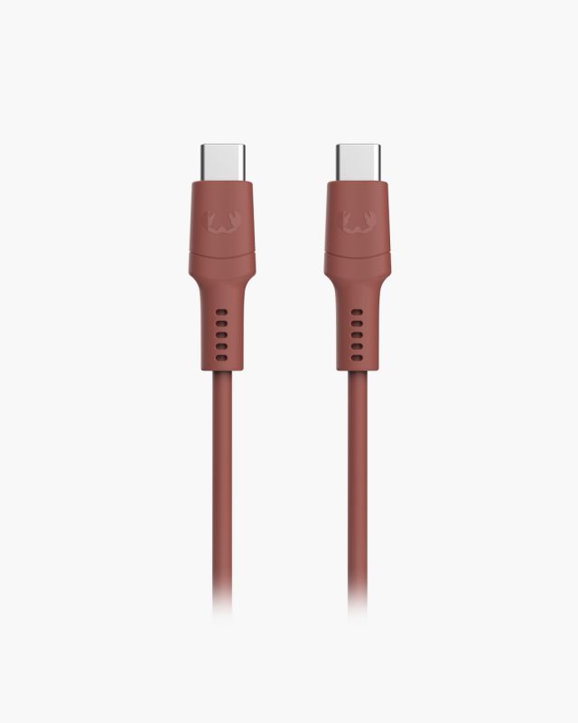 Accessoires téléphonie chargeur secteur USB-C FRESH N REBEL 45W PD avec câble Rouge infinytech Réunion 04