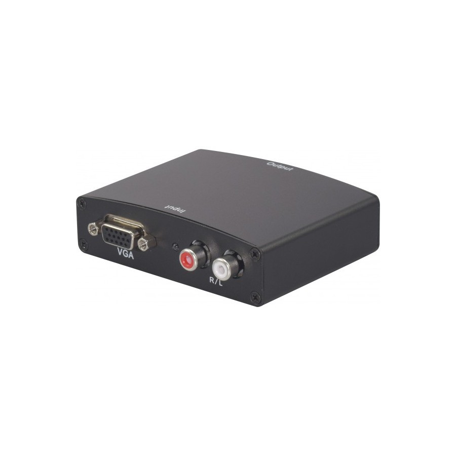 Matériels informatique convertisseur VGA avec audio 2xRCA vers HDMI monobloc infinytech Réunion 1