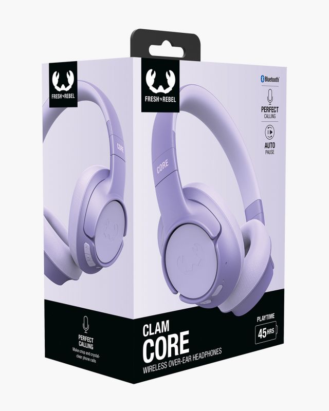 Matériels audio casque micro FRESH N REBEL Clam Core Bluetooth Lilas infinytech Réunion 12