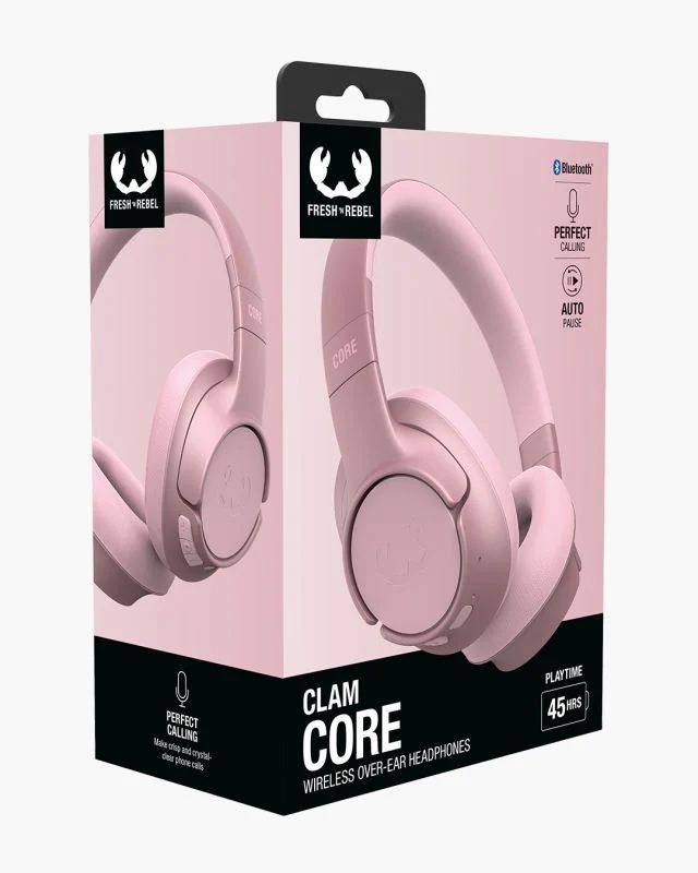 Matériels audio casque micro FRESH N REBEL Clam Core Bluetooth Rose infinytech Réunion 12