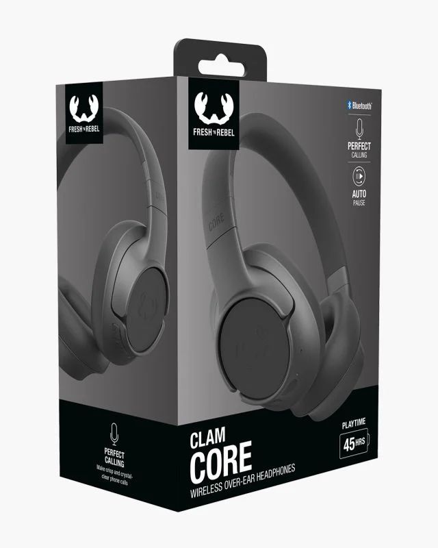 Matériels audio casque micro FRESH N REBEL Clam Core Bluetooth Gris Foncé infinytech Réunion 12