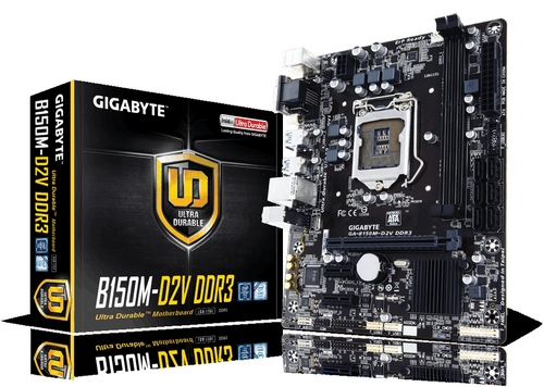 Matériels informatique carte mère GIGABYTE GA-B150M-D2V - 1151 - infinytech Réunion 1