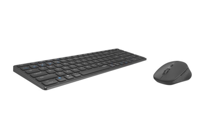 Pack clavier souris RAPOO 9700M Sans Fil et Bluetooth infinytech Réunion 02