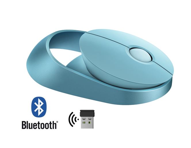 Matériels informatique souris RAPOO Ralemo Air 1 Bluetooth et Sans Fil Bleue infinytech Réunion 01