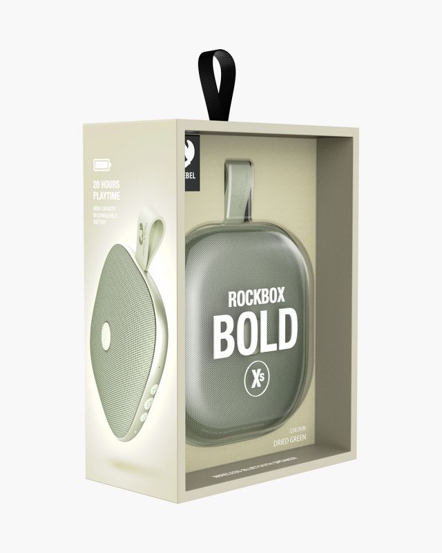 Matériels audio enceinte nomade FRESH N REBEL Rockbox Bold XS Vert infinytech Réunion 06