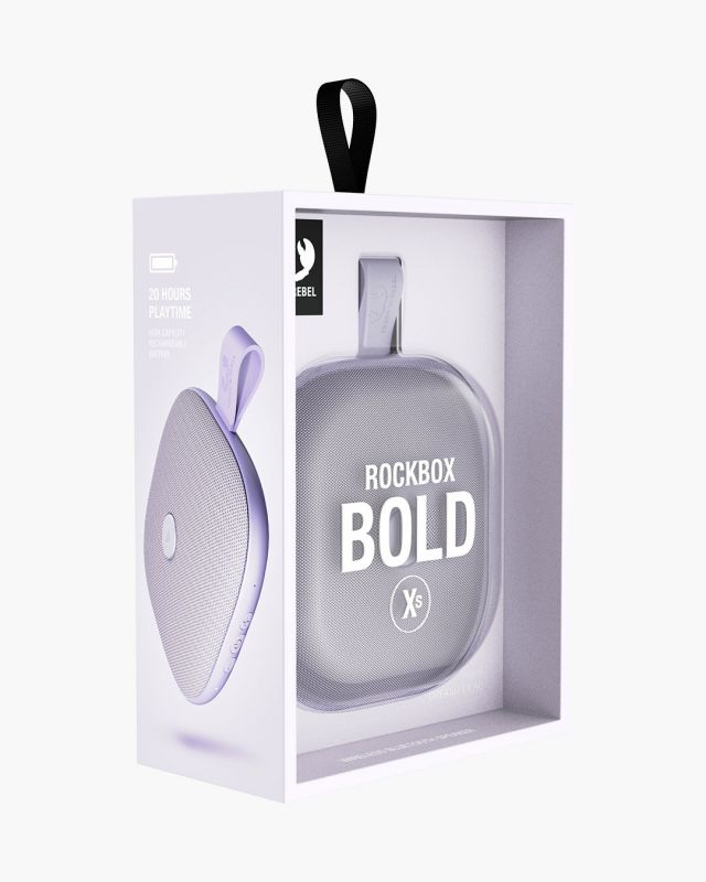 Matériels audio enceinte nomade FRESH N REBEL Rockbox Bold XS Lilas infinytech Réunion 06