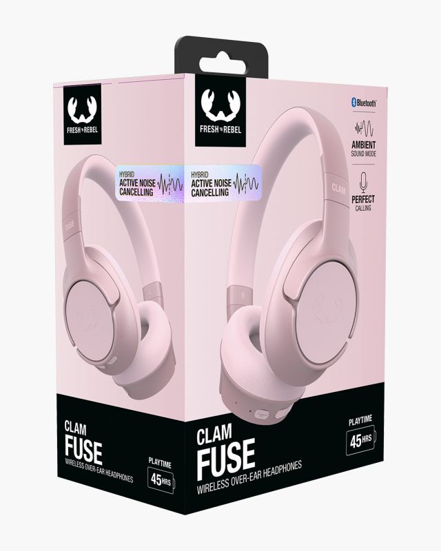 Matériels audio casque micro FRESH N REBEL Clam Fuse Bluetooth Rose infinytech Réunion 06