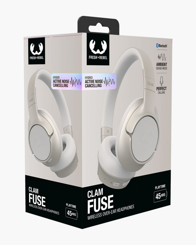 Matériels audio casque micro FRESH N REBEL Clam Fuse Bluetooth Sable infinytech Réunion 06