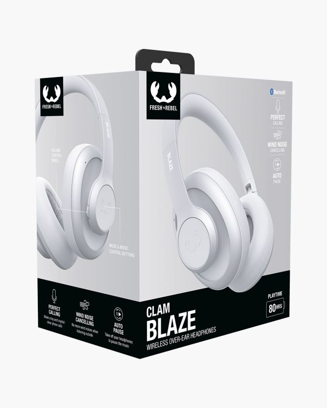 Matériels audio casque micro FRESH N REBEL Clam Blaze Bluetooth Gris Clair infinytech Réunion 06