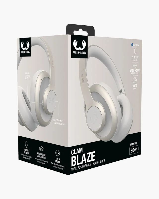 Matériels audio casque micro FRESH N REBEL Clam Blaze Bluetooth Sable infinytech Réunion 06