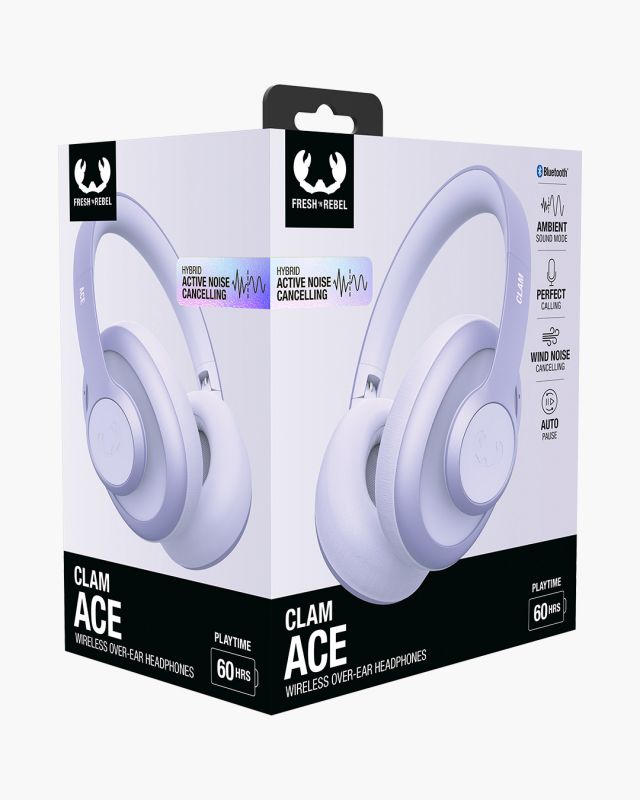 Matériels audio casque micro FRESH N REBEL Clam Ace Bluetooth Lilas infinytech Réunion 05