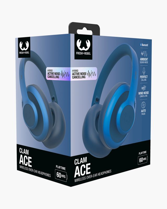 Matériels audio casque micro FRESH N REBEL Clam Ace Bluetooth Bleu infinytech Réunion 05