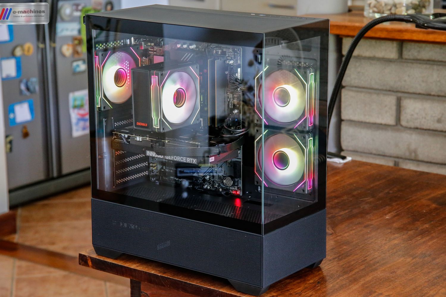 BitFénix Ceto noir i5 14400F et RTX 5060Ti 16Go infinytech Réunion 04