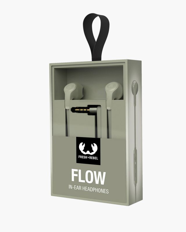 Matériels audio écouteurs FRESH N REBEL Flow Fialire Jack Vert infinytech Réunion 03