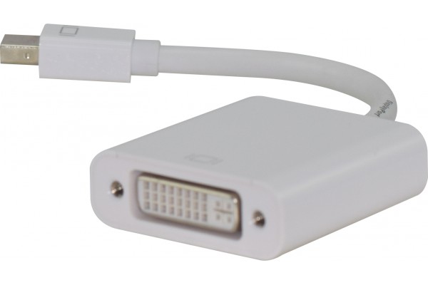 Matériels informatique convertisseur Mini DisplayPort Mâle vers DVI-D Femelle infinytech Réunion