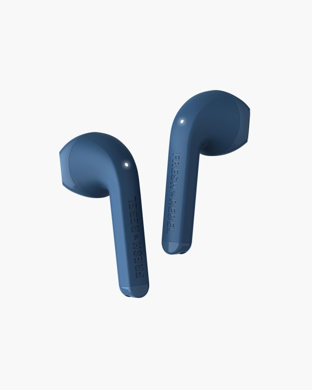 Accessoires téléphonie écouteurs FRESH N REBEL Twins Core Bluetooth Bleu Foncé infinytech Réunion 04