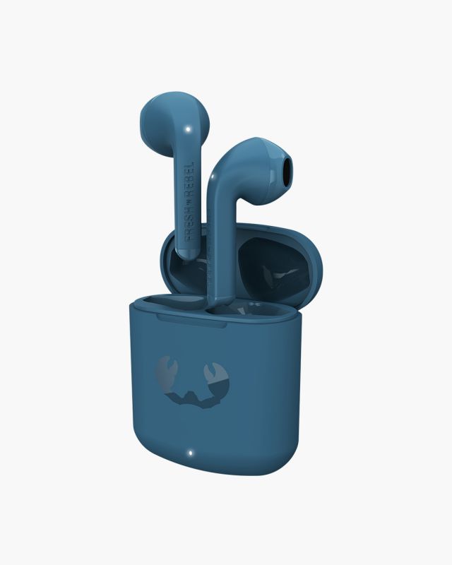 Accessoires téléphonie écouteurs FRESH N REBEL Twins Core Bluetooth Bleu Foncé infinytech Réunion 03