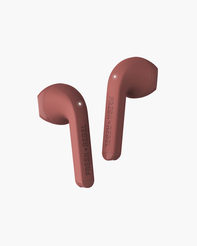 Accessoires téléphonie écouteurs FRESH N REBEL Twins Core Bluetooth Rouge infinytech Réunion 04