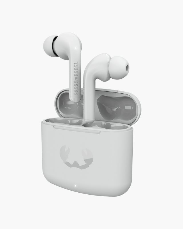 Accessoires téléphonie écouteurs FRESH N REBEL Twins Fuse Bluetooth Gris Clair infinytech Réunion 03