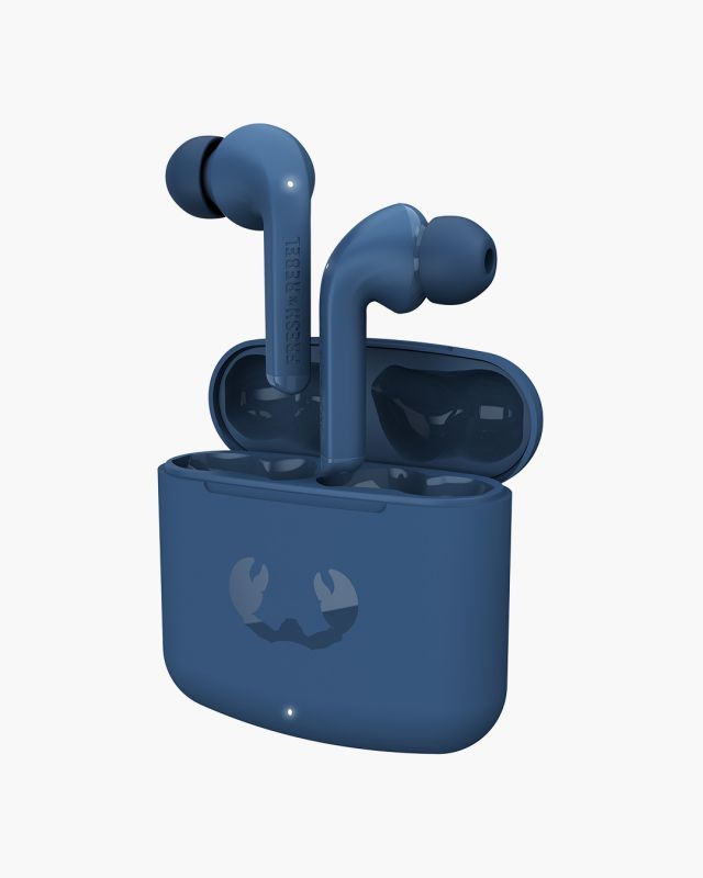 Accessoires téléphonie écouteurs FRESH N REBEL Twins Fuse Bluetooth Bleu Foncé infinytech Réunion 03