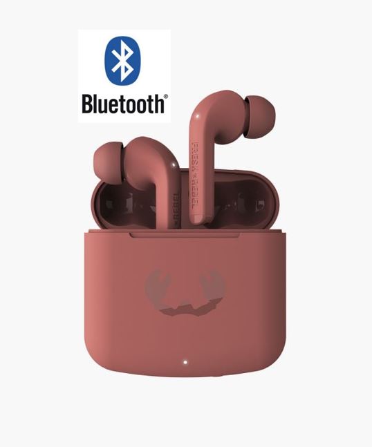 Accessoires téléphonie écouteurs FRESH N REBEL Twins Fuse Bluetooth Rouge infinytech Réunion 01