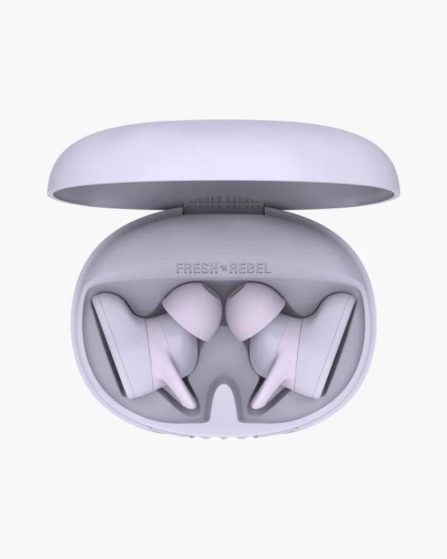 Accessoires téléphonie écouteurs sport FRESH N REBEL Twins Move Bluetooth Lilas infinytech Réunion 03