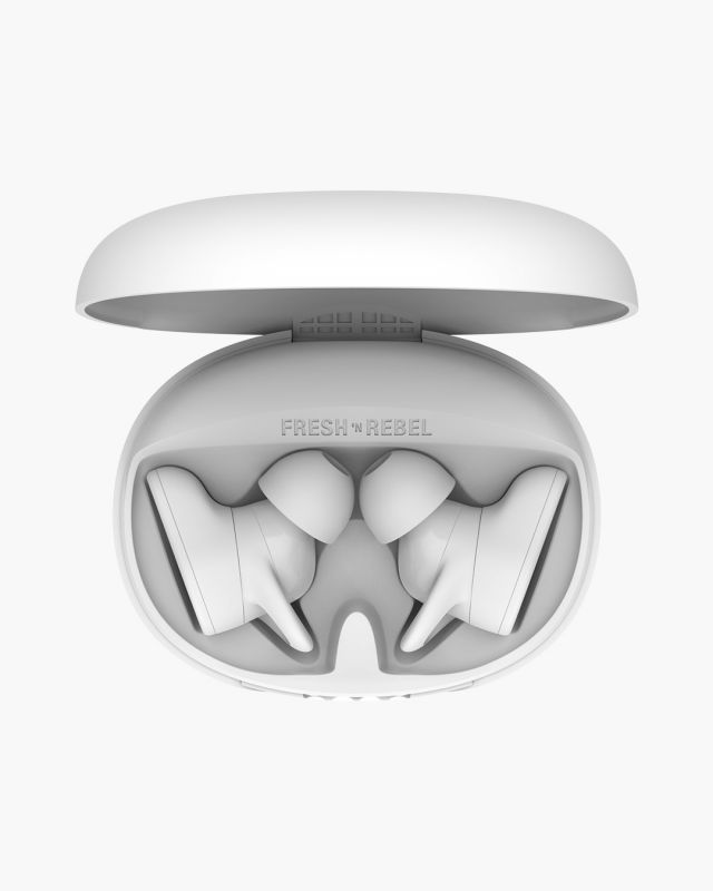 Accessoires téléphonie écouteurs sport FRESH N REBEL Twins Move Bluetooth Gris Clair infinytech Réunion 03