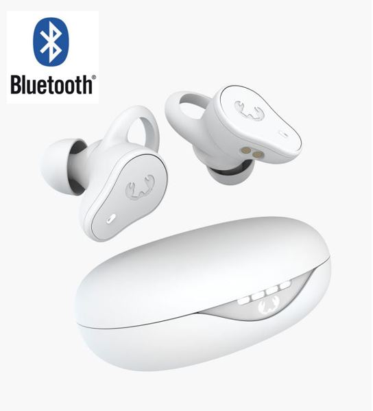 Accessoires téléphonie écouteurs sport FRESH N REBEL Twins Move Bluetooth Gris Clair infinytech Réunion 01