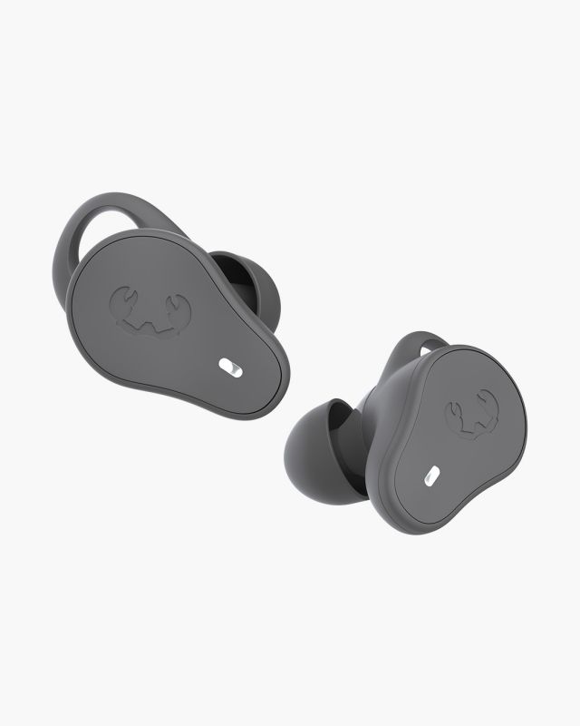 Accessoires téléphonie écouteurs sport FRESH N REBEL Twins Move Bluetooth Gris Foncé infinytech Réunion 02
