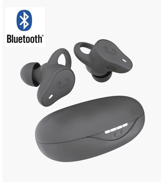 Accessoires téléphonie écouteurs sport FRESH N REBEL Twins Move Bluetooth Gris Foncé infinytech Réunion 01