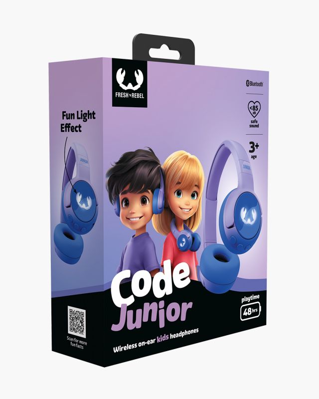 Matériels audio casque pour enfant FRESH N REBEL Code Junior Bluetooth Groovy Galaxy infinytech Réunion 06