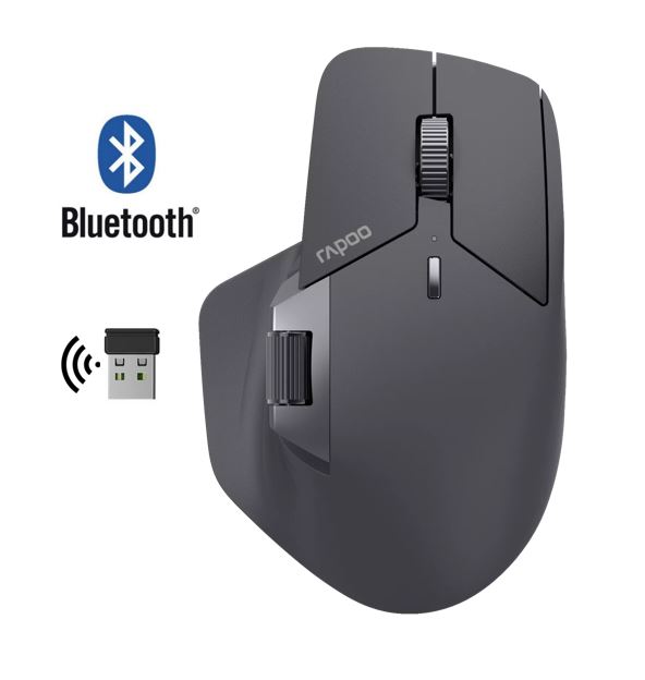 Matériels informatique souris RAPOO MT760L Sans Fil et Bluetooth infinytech Réunion 01