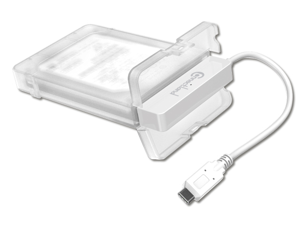 Matériels informatique boitier externe pour HDD SSD CONNECTLAND BE-USB3.1-G2-28-WH infinytech Réunion 02