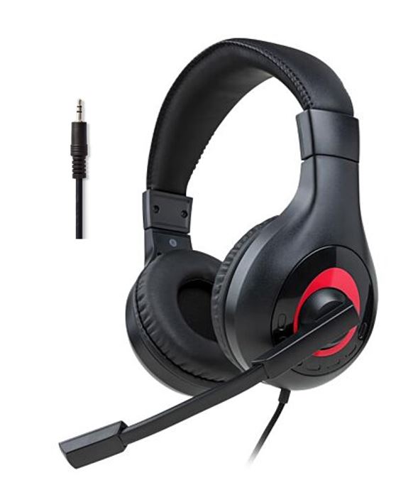 Matériels informatique casque micro BIGBEN Headset V1 Filaire Noir infinytech Réunion 01