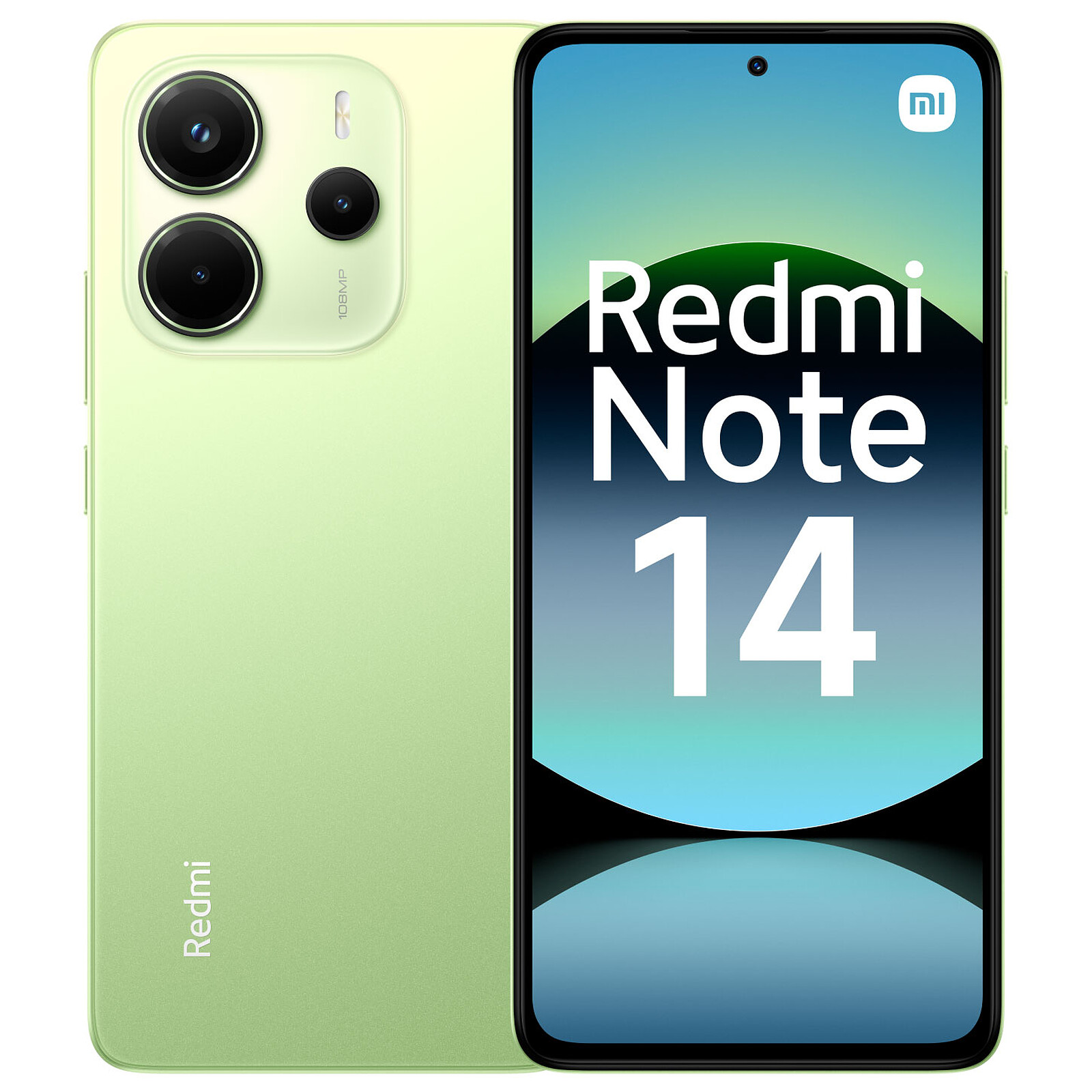 Téléphonie mobile smartphone Xiaomi Redmi Note 14 8Go 256Go 4G Vert infinytech Réunion 01