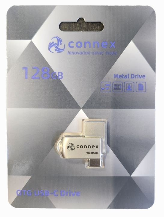 Matériels informatique clé USB-C OTG CONNEX 128 Go infinytech Réunion 01