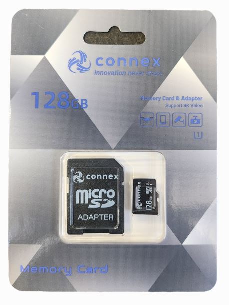 Matériels informatique micro SDXC CONNEX U1 128 Go infinytech Réunion 01