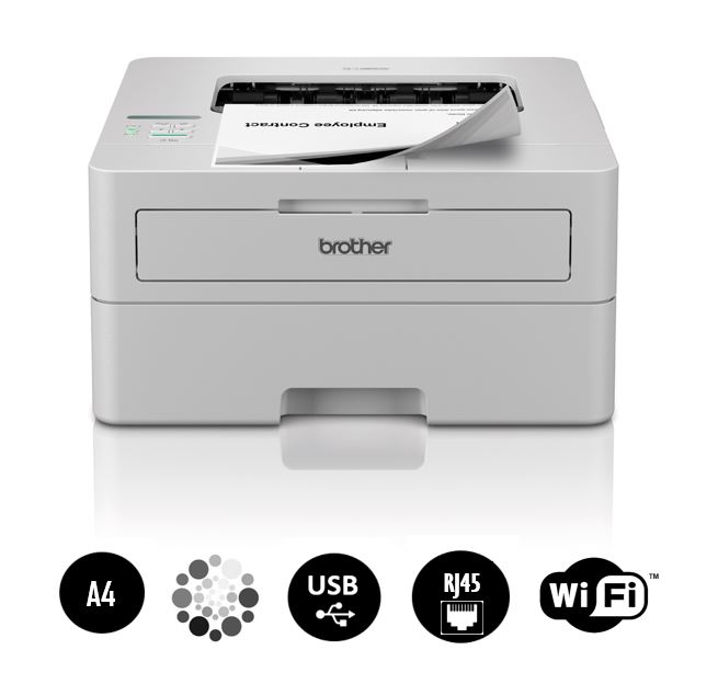 Matériels informatique imprimante laser mono BROTHER HL-L2865DW infinytech Réunion 01