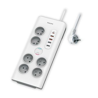 Matériels informatique rallonge multiprises PHILIPS SPN7063WA19 infinytech Réunion 01