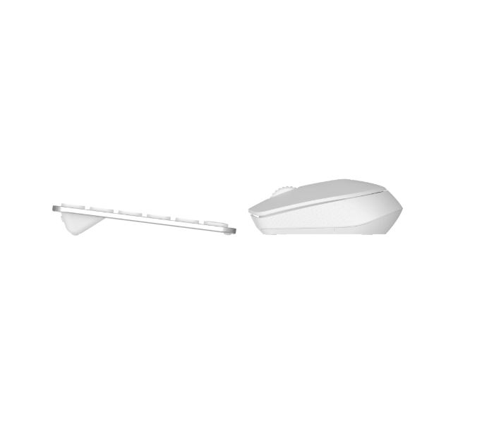 Matériels informatique pack clavier souris RAPOO 9310M Sans Fil et Bluetooth Blanc infinytech Réunion 04