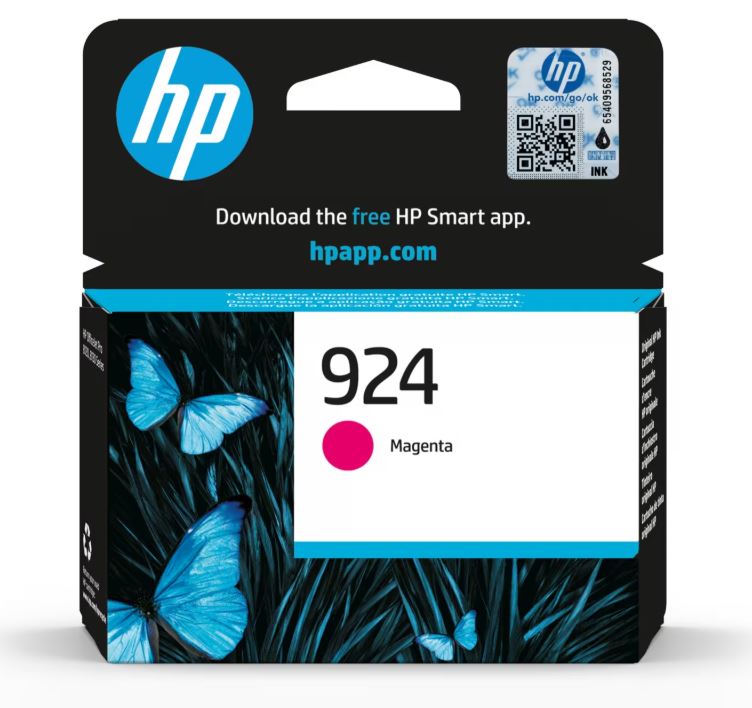 Consommables informatique cartouche dencre HP 924 Magenta 4K0U4NE infinytech Réunion 01