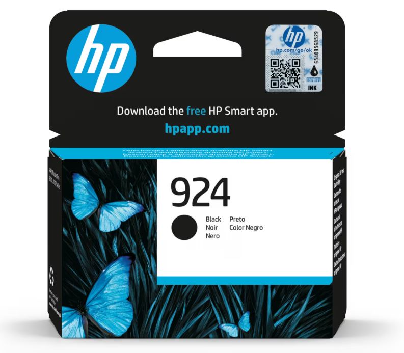 Consommables informatique cartouche dencre HP 924 Noir 4K0U6NE infinytech Réunion 01