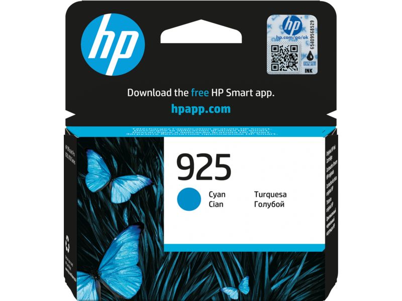 Consommables informatique cartouche dencre HP 925 Cyan 4K0V6PE infinytech Réunion 01