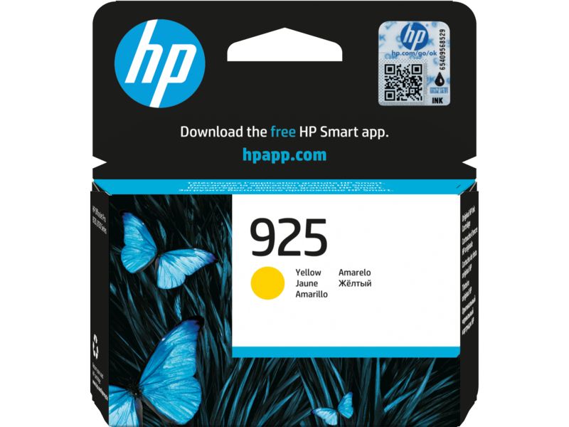 Consommables informatique cartouche dencre HP 925 Jaune 4K0V8PE infinytech Réunion 01