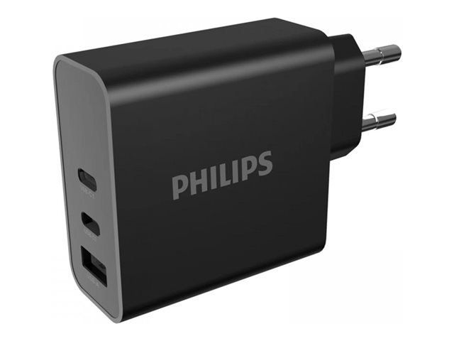 Accessoires téléphonie chargeur secteur PHILIPS DLP2683B 65W Noir infinytech Réunion 01